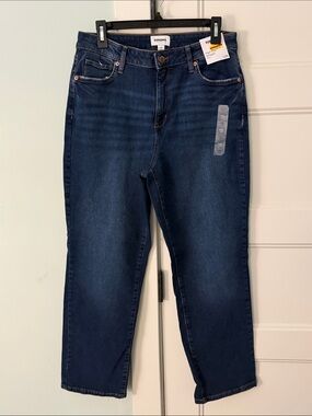 NWT Sonoma 12R High Rise Straight Jeans